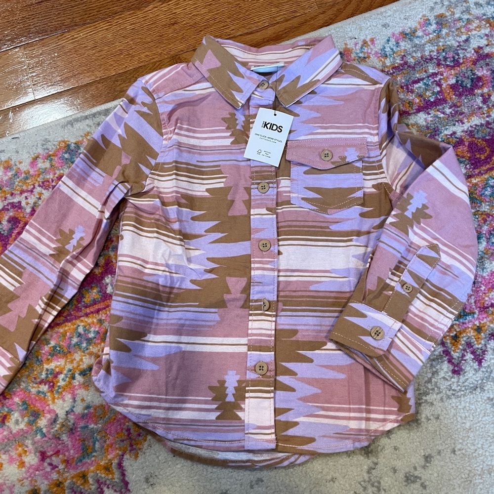 Western Vibe Button Up